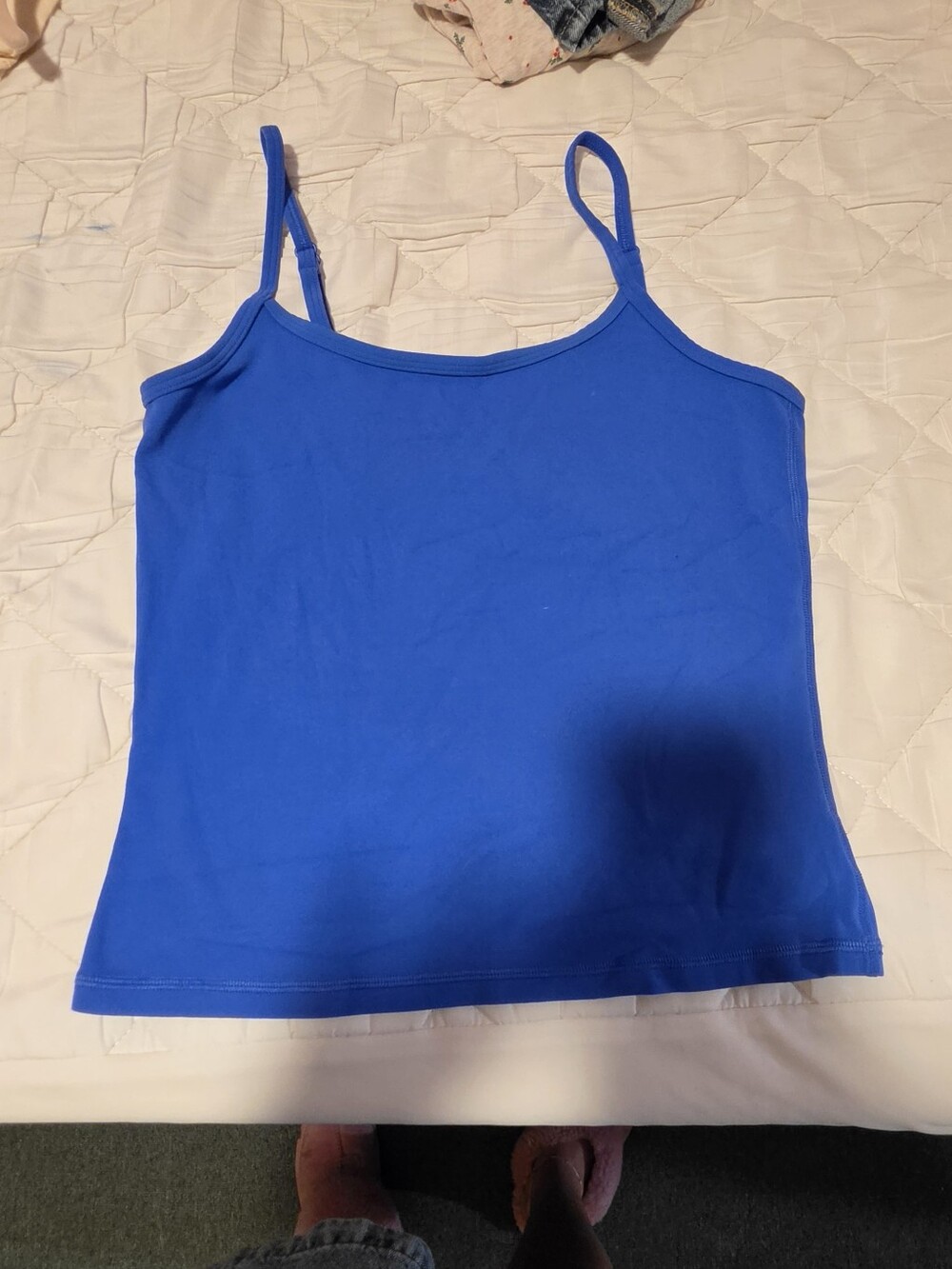 Aritzia Golden Butter Essential Tank